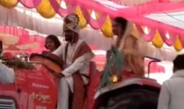 हिंगोलीतील 'या' अनोख्या लग्नसोहळ्याचा व्हिडीओ होतोय व्हायरल