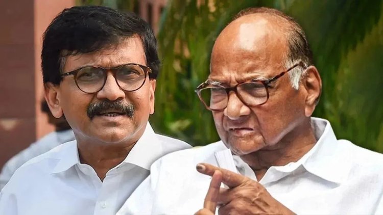 ...मग आर .आर .पाटील , विलासराव देशमुख यांचा राजीनामा का घेतला ? संजय राऊत यांचा शरद पवारांना सवाल