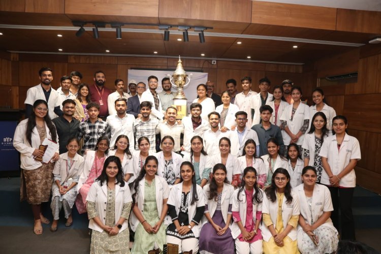 डी. वाय. पाटील फिजिओथेरपीला सर्वसाधारण विजेतेपद