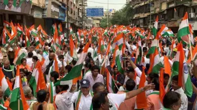 काँग्रेस तर्फे शनिवारी तिरंगा यात्रेचे आयोजन