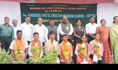 आंबुबाई स्कुलचे विद्यार्थी जिल्ह्यात नावलौकिक मिळवतील- डॉ. गोपाळ गावडे