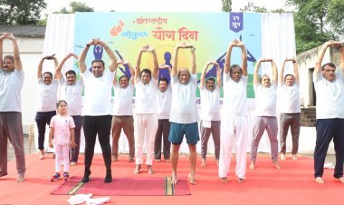 'गोकुळ' मध्ये जागतिक योग दिन उत्साहात साजरा