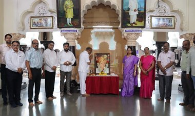 डीकेटीई येथे आबासाहेब घोरपडे यांना अभिवादन