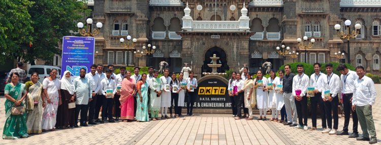 डीकेटीईच्या सिव्हील इंजिनिअरींग विभागातील विद्यार्थ्यांची नामांकित कंपनीत निवड
