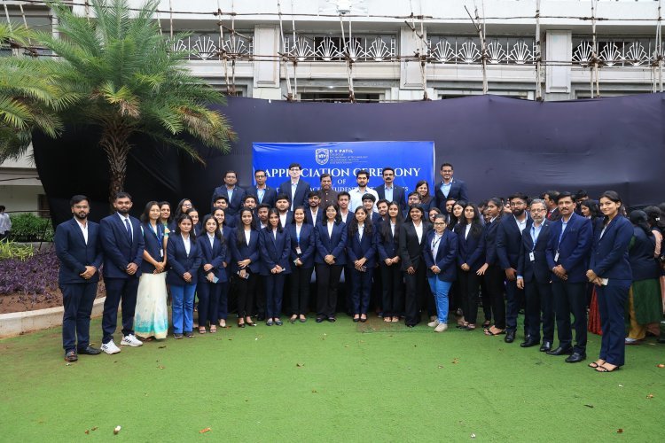 डी. वाय. पाटील आर्किटेक्चरच्या ४२ विद्यार्थ्यांची विविध कंपनीत निवड