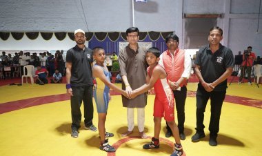 शाहू साखर कारखान्याच्या मॅटवरील कुस्ती स्पर्धेत पहिल्या दिवशीच्या बाल गटात १८० मल्लांचा सहभाग