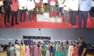 'शाहू' च्या मॅटवरील कुस्ती स्पर्धेत पुरुष गटात संकेत पाटील तर महिला गटात सृष्टी भोसले प्रथम क्रमांकाचे मानकरी