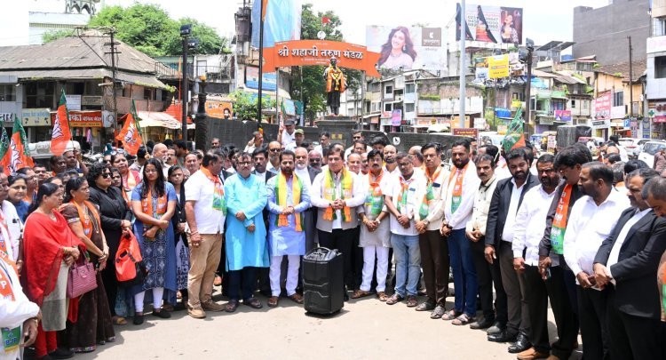 अनेक वर्षे प्रलंबित सर्किट बेंचच्या ऐतिहासिक निर्णयाबद्दल भाजपाचा आनंदोत्सव