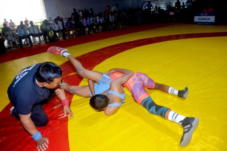 'शाहू' च्या मॅटवरील कुस्ती स्पर्धेच्या दुसऱ्या दिवशी कुमार व कनिष्ठ गटात १६० मल्लांची नोंदणी