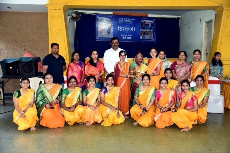 डॉ.डी.वाय.पाटील पॉलिटेक्निकमध्ये गौरी गीते स्पर्धा उत्साहात