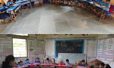 मिशन ज्ञानकवच - जिल्हा परिषद शाळांमधील विद्यार्थी वर्गात बसणार विशिष्ट आकारात