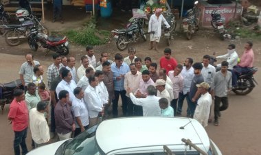 रस्त्याची अपुरी कामे तात्काळ पूर्ण करा, अन्यथा... :  बीडशेड परिसरातील नागरिकांचा इशारा