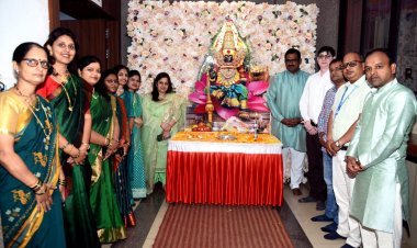 डॉ. डी. वाय. पाटील पॉलीटेक्नीकमध्ये रास रंग दांडिया उत्साहात संपन्न