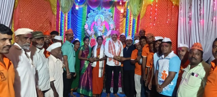 मांडवकरवाडीतील गणेशोत्सव एकात्मतेचा अद्वितीय सोहळा
