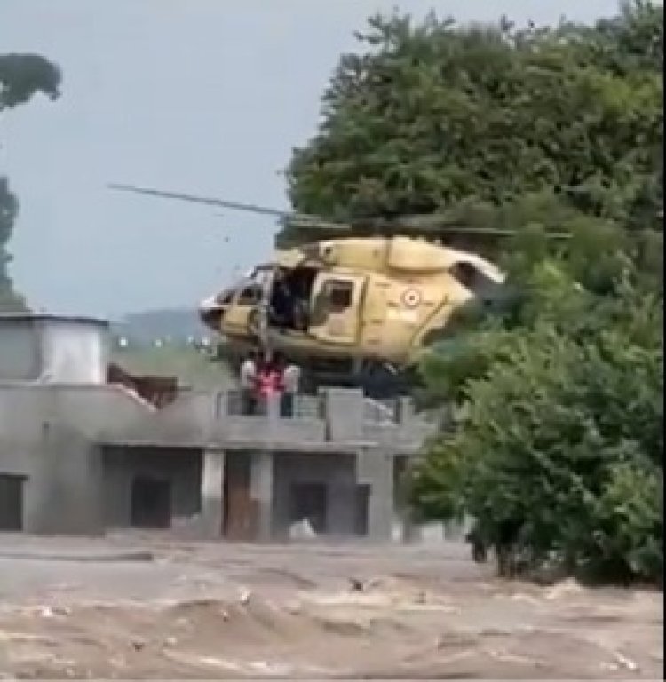 अहिल्यानगर आणि बीड जिल्ह्यात ढगफुटी सदृश पावसाने पूरस्थिती गंभीर