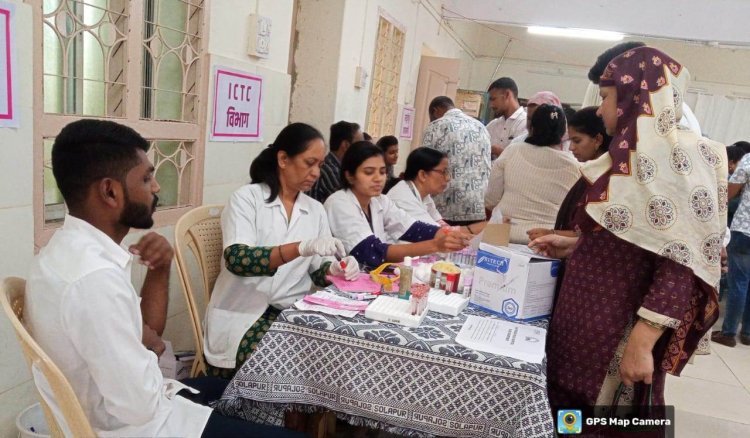 स्वथ नारी सशक्त परिवार अभियानाअंतर्गत आयोजित शिबिराचा 250 लाभार्थ्यांनी घेतला लाभ