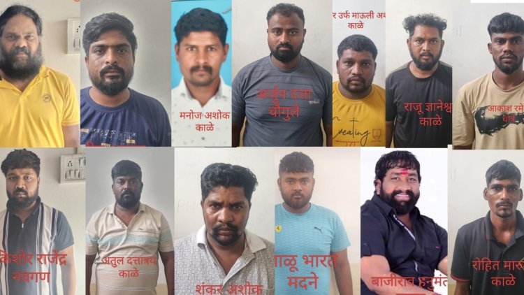 मोक्का अंतर्गत १३ जणांवर मोठी कारवाई