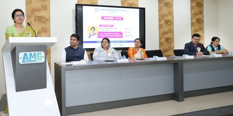 अशोकराव माने इन्स्टिट्यूटमध्ये "नवसंवाद २०२५" या अनोख्या व्याख्यानमालेचे उद्घाटन संपन्न