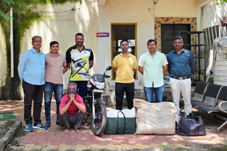 गुटखा वाहतूक करणाऱ्या एकास अटक ; १ लाख १९ हजार रूपये किंमतीचा मुद्देमाल जप्त