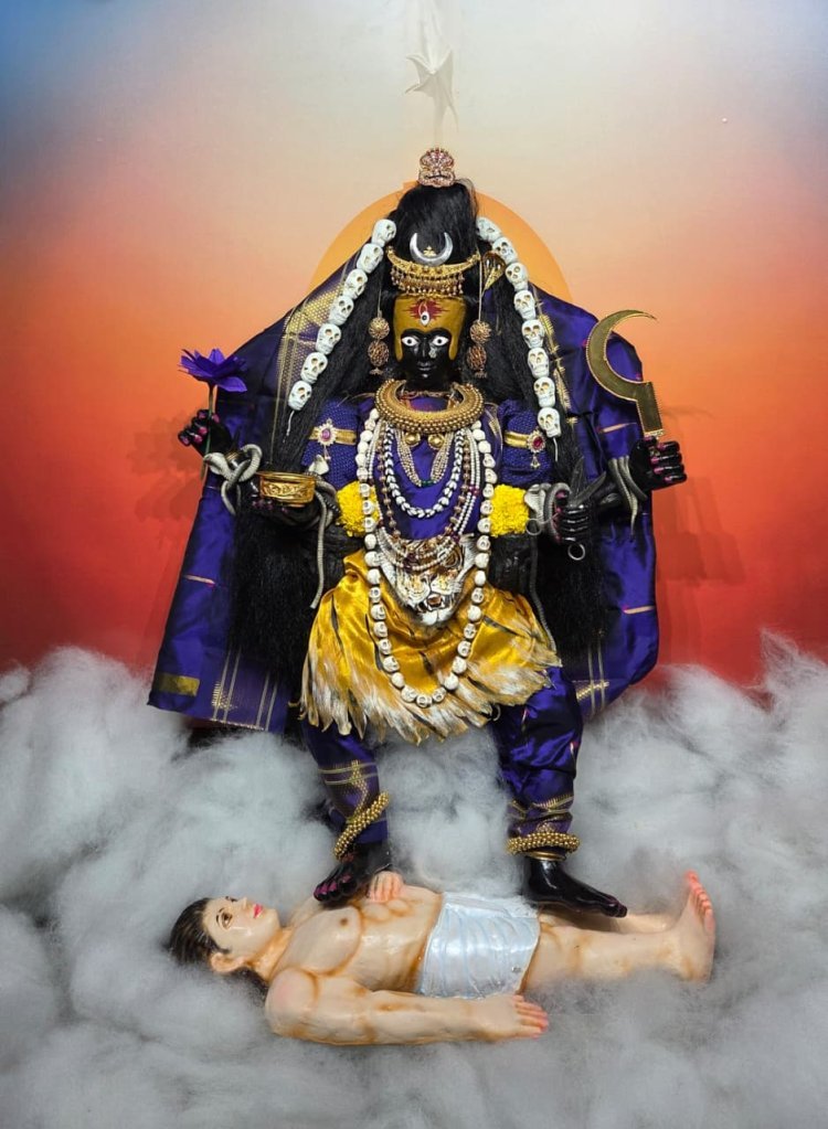 शारदीय नवरात्रोत्सवाच्या तिसऱ्या दिवशी श्री अंबाबाई देवीची ‘तारा माता’ रूपातील पूजा