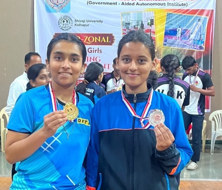 डीकेटीईच्या विद्यार्थिनींची तलवारबाजी स्पर्धेत चमकदार कामगिरी