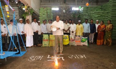 रयत संघाची मिश्रखते शेतीसाठी वरदान - विश्वासराव पाटील