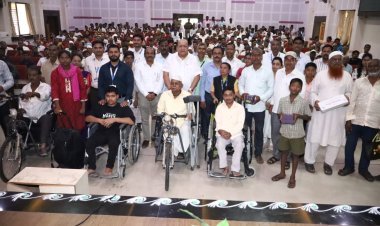 दिव्यांगांचे जीवन आनंदी आणि सुकर करण्यासाठी माझी धडपड - मंत्री हसन मुश्रीफ