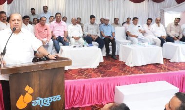 ‘गोकुळ’चे म्हैस दूध उत्पादन वाढवून २५ लाख लिटर संकलनाचा टप्पा गाठणार - मंत्री हसन मुश्रीफ