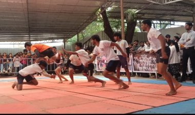 डी.वाय.पाटील अभिमत विद्यापीठ आंतरमहाविद्यालयीन कबड्डी स्पर्धेत 'हे' संघ विजेते