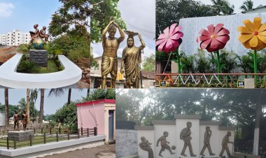 मंत्री हसन मुश्रीफ यांच्या संकल्पनेतून कागल येथील 'या' पाच ठिकाणी साकारले आकर्षक सेल्फी पॉइंट्स