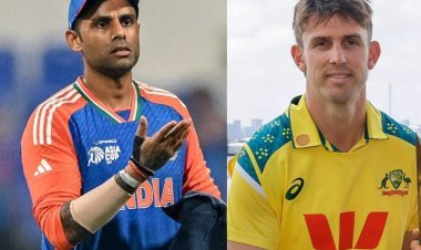 भारत विरुद्ध ऑस्ट्रेलिया टी - 20 मालिका सुरू ; ऑस्ट्रेलियाचा प्रथम गोलंदाजीचा निर्णय