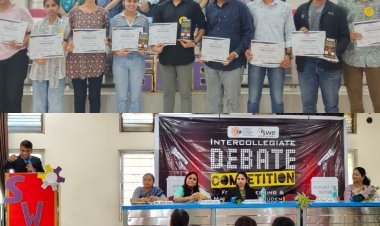 केआयटी मध्ये सोसायटी वुमेन इंजिनिअर्स च्या वतीने वादविवाद स्पर्धेचे आयोजन