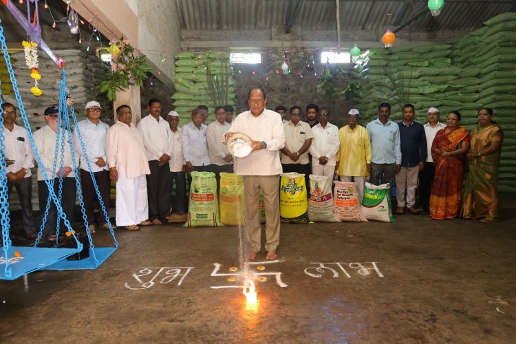 रयत संघाची मिश्रखते शेतीसाठी वरदान - विश्वासराव पाटील