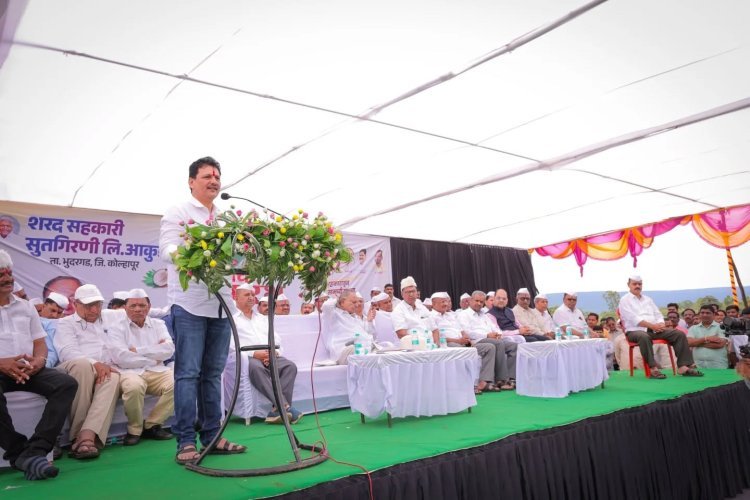 ग्रामीण भागातील रोजगार निर्मितीसाठी ‘शरद’ सूतगिरणीसारखे उद्योग आवश्यक - पालकमंत्री प्रकाश आबिटकर