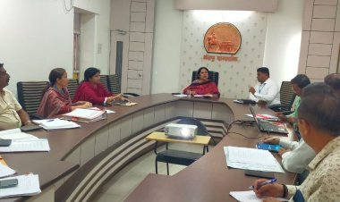 प्रारुप मतदार यादीच्या कामाचा प्रशासक के.मंजूलक्ष्मी यांनी घेतला आढावा