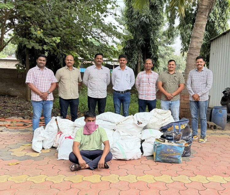 गुटखा विक्री करणाऱ्या एकास अटक ; १ लाख ७१ हजार रूपये किंमतीचा मुद्देमाल जप्त
