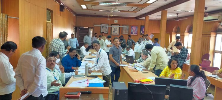 शहरातील विकास कामे मंजूरीकरीता एक दिवसीय कॅम्पमध्ये 55 कामे अंतिम मंजूरीस सादर