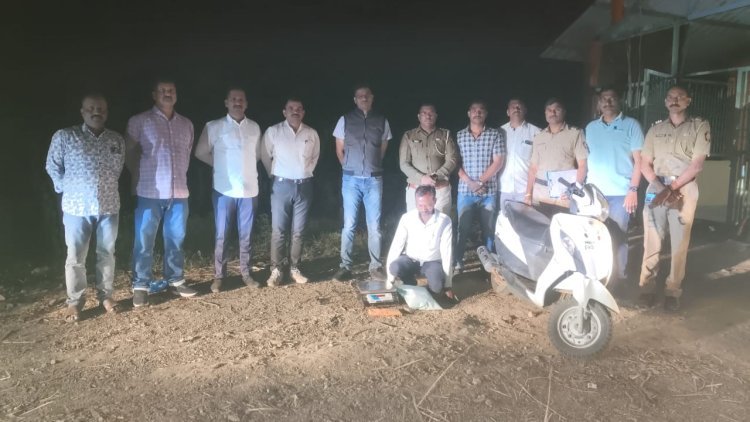 गांजा या अंमली पदार्थाची विक्री करणाऱ्या एकास अटक ; २८ हजार रूपये किंमतीचा मुद्देमाल जप्त