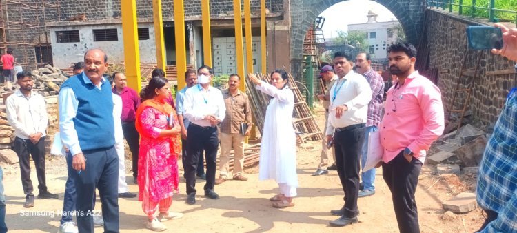 नाटयगृहाचे पहिल्या टप्यातील काम 20 नोव्हेंबर व दुस-या टप्यातील कामे 15 डिसेंबर पर्यंत पुर्ण करा - प्रशासक के.मंजूलक्ष्मी