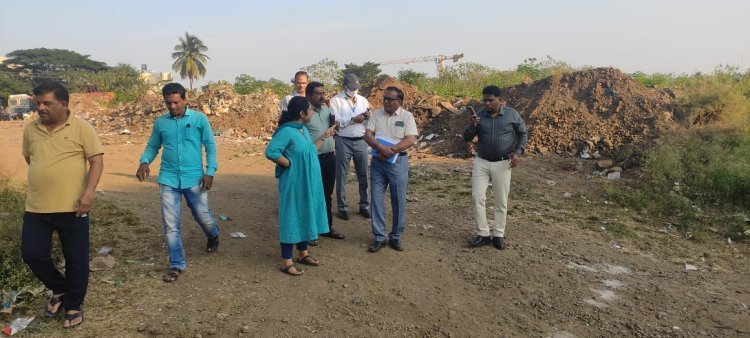 रामानंदनगर - जरगनगर रस्त्याचे काम तातडीने सुरू करण्याचे प्रशासक के. मंजूलक्ष्मी यांचे निर्देश