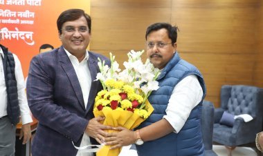 भाजपाचे नूतन राष्ट्रीय कार्यकारी अध्यक्ष नितीन नबीन यांना खा. महाडिक यांनी दिल्या शुभेच्छा