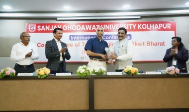 संजय घोडावत विद्यापीठात “विकसित भारतासाठी तंत्रज्ञानांचा संगम” या विषयावर आंतरराष्ट्रीय परिषद संपन्न