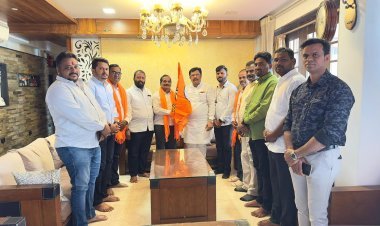 काँग्रेसचे माजी नगरसेवक अशोक जाधवांनी केला शिवसेना पक्षात जाहीर प्रवेश