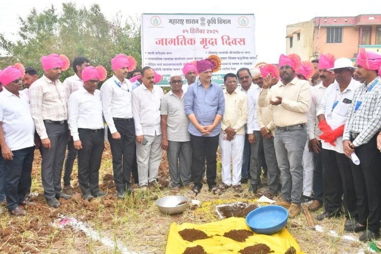 शेतकऱ्यांना उत्पन्न वाढवायचे असेल, तर माती परीक्षण हाच सर्वांत महत्त्वाचा टप्पा - पालकमंत्री प्रकाश आबिटकर
