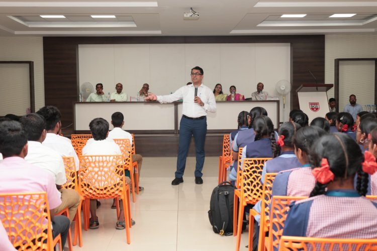 संजय घोडावत इन्स्टिट्यूटमध्ये स्कूल कनेक्ट कार्यक्रमाला उत्स्फूर्त प्रतिसाद