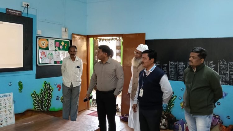 निवडणूक निर्णय अधिकाऱ्यांसाठी आवश्यक असणाऱ्या कार्यालयांची अतिरिक्त आयुक्त रविकांत आडसूळ यांच्याकडून पाहणी