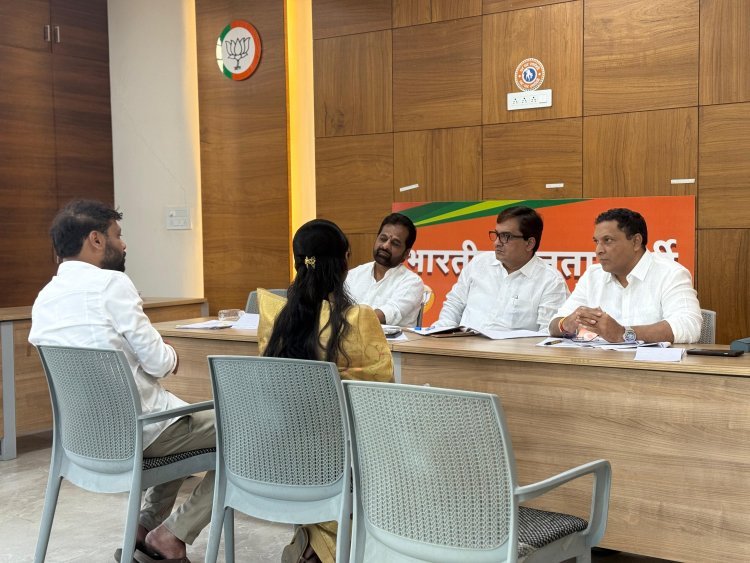 कोल्हापूर महानगरपालिका निवडणुकीसाठी भाजपमध्ये विक्रमी उत्साह : शेकडो इच्छुक उमेदवारांच्या मुलाखती संपन्न