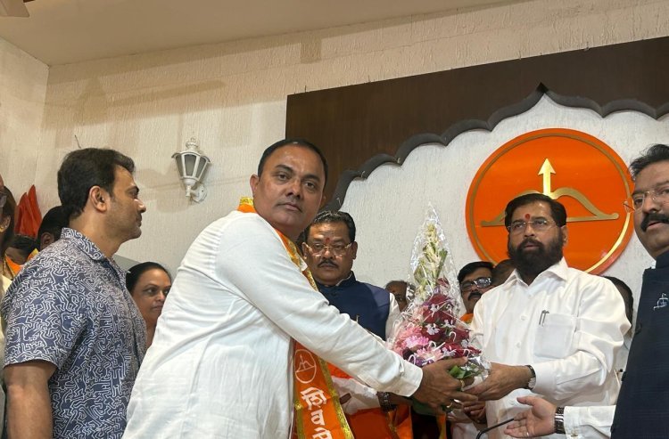 प्रभाकर खांडेकर यांचा शिवसेना (शिंदे) गटात जाहीर पक्ष प्रवेश