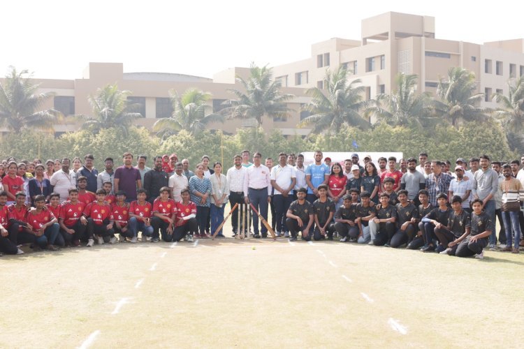 संजय घोडावत इन्स्टिट्यूट मध्ये क्रीडा महोत्सव २०२५ - २६ चे जल्लोषात उद्घाटन