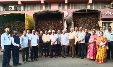 पंचगंगा स्मशानभूमीला दि कोल्हापूर अर्बन बँकेकडून 51 हजार शेणी दान